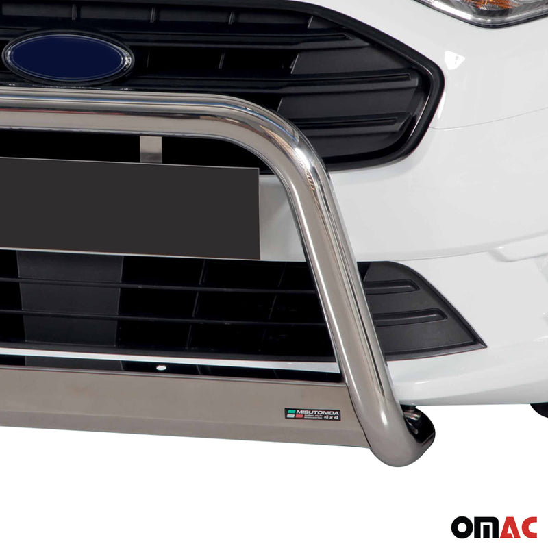 Barra di protezione anteriore per Ford Transit Tourneo Connect 2018-2021 Grigio 63mm