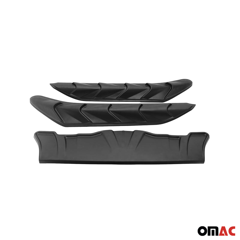 Deflettore cofano protezione insetti e pietre per Isuzu D-Max 2019-2025 scuro 