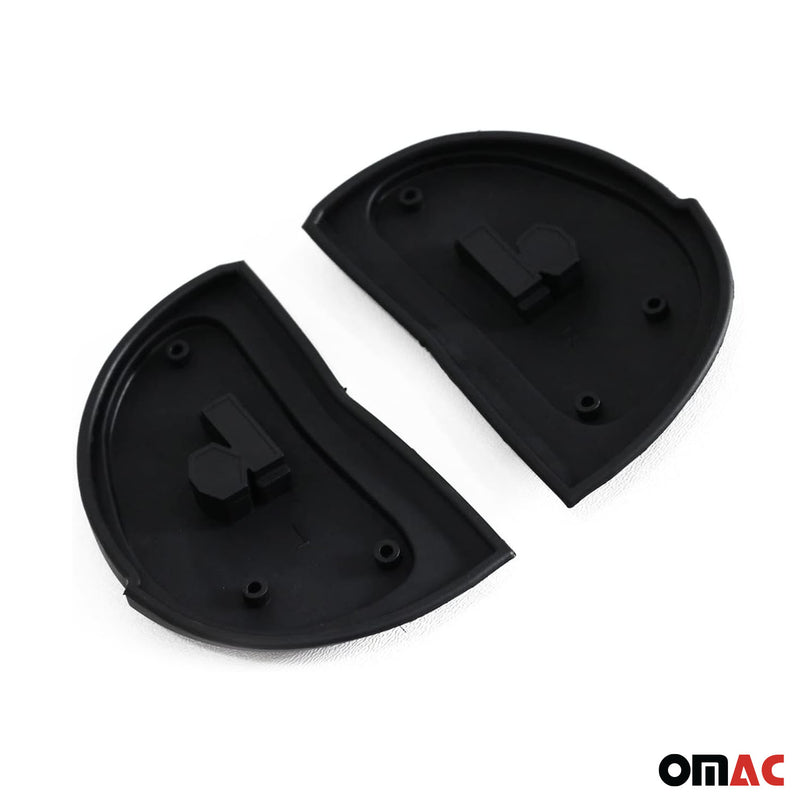 Gomma per specchietto retrovisore esterno per Mercedes Classe E W210 2000-2003 plastica nera 2 pezzi