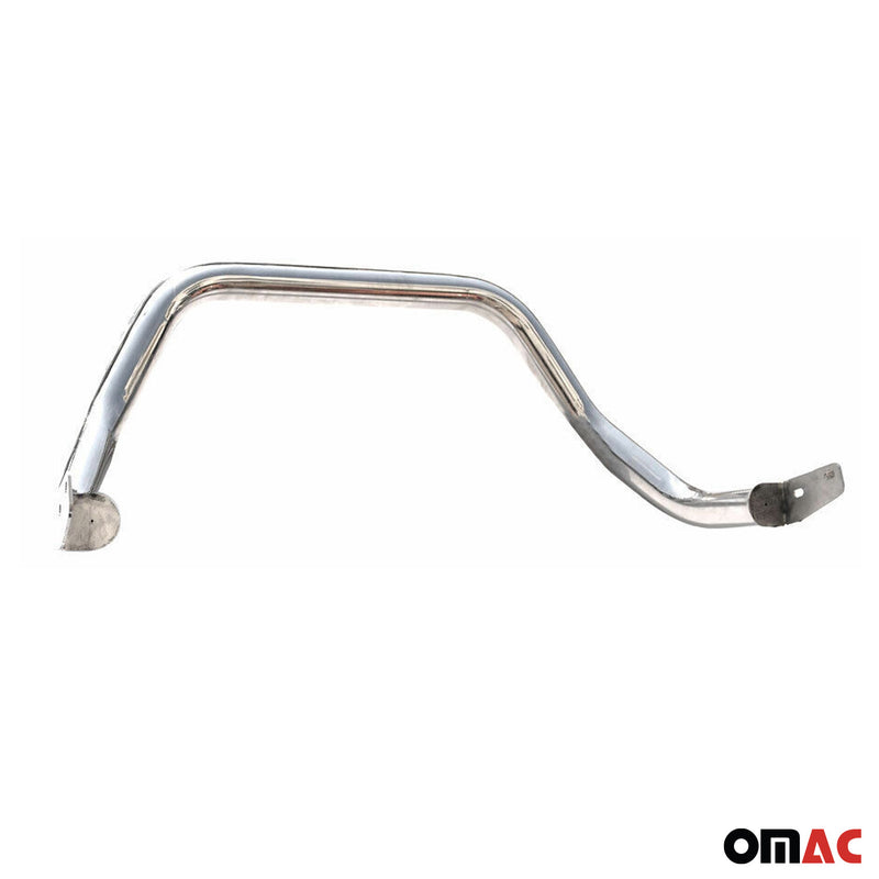 Protezione anteriore per Jeep Grand Cherokee 2015-2021 acciaio ABE argento