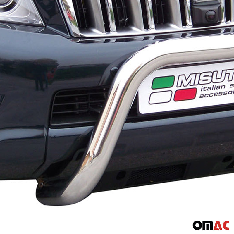 Barra di protezione anteriore per Toyota Land Cruiser Prado J150 2009-2013 ø76 acciaio