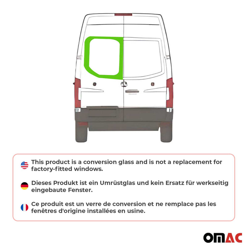 Lunotto posteriore per Mercedes Sprinter W907 2018-2025 Sinistro L1 L2 L3 L4