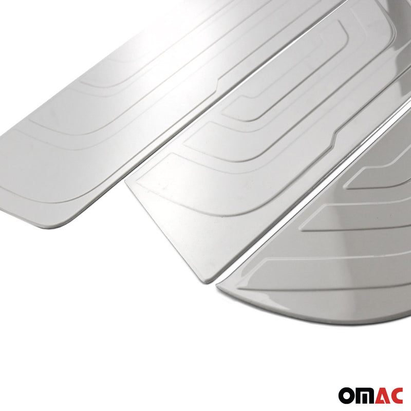 Soglie porte per Mercedes Sprinter 907 2018-2025 in acciaio inox 3 pezzi 