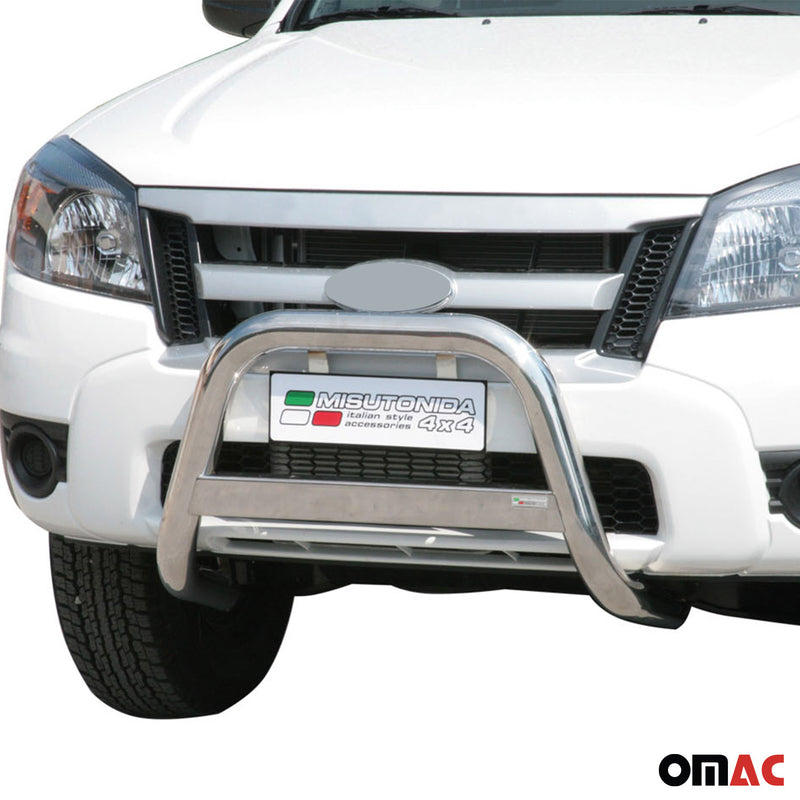 Protezione anteriore per Ford Ranger 2009-2011 ø63mm acciaio argento 