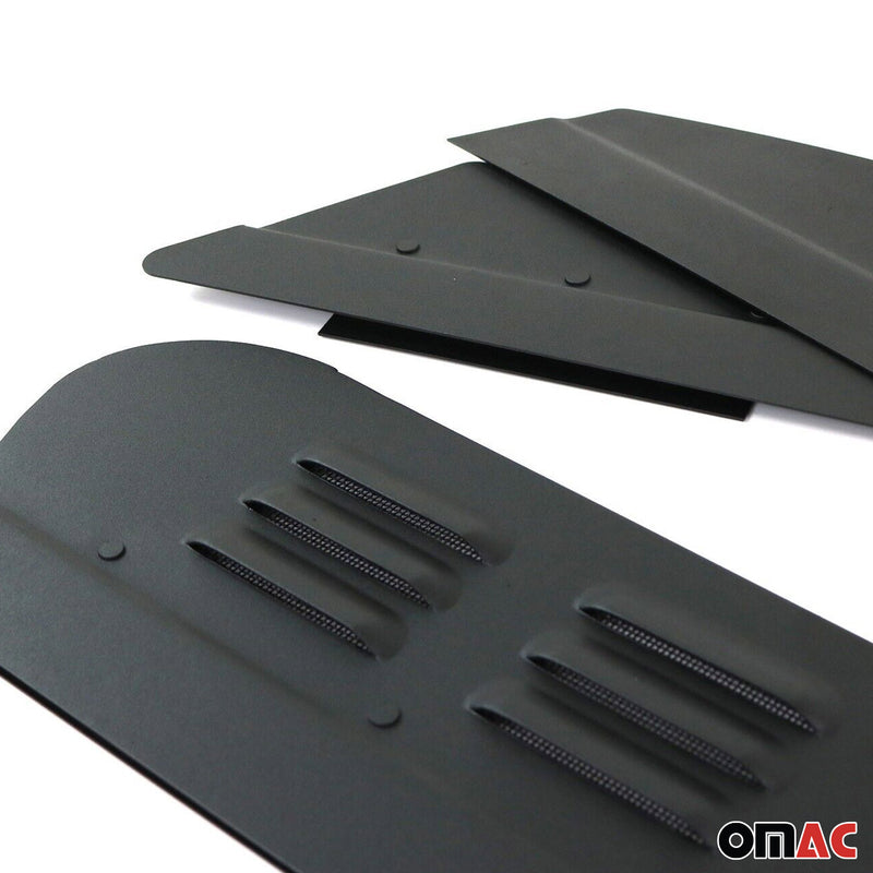 Griglia di ventilazione per Citroen Berlingo 2008-2019 alluminio nero 2 pezzi 
