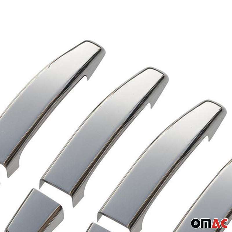 Copri maniglia porta, copri maniglia porta per Opel Antara 2006-2017 in acciaio inox argento 8 pezzi