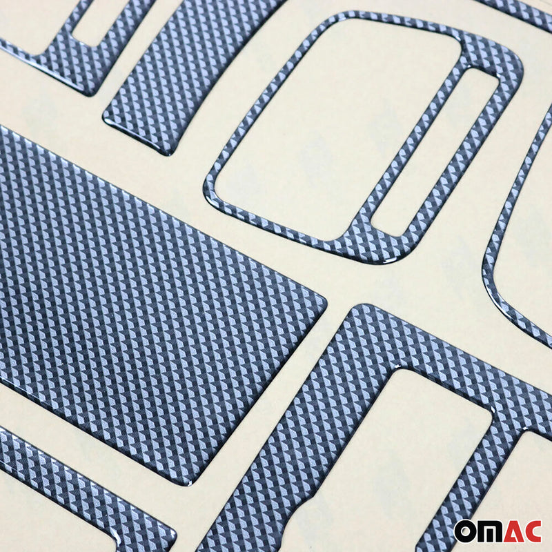 Decorazione interna abitacolo per Mercedes Travego 2006-2012 effetto carbonio 44 pezzi 