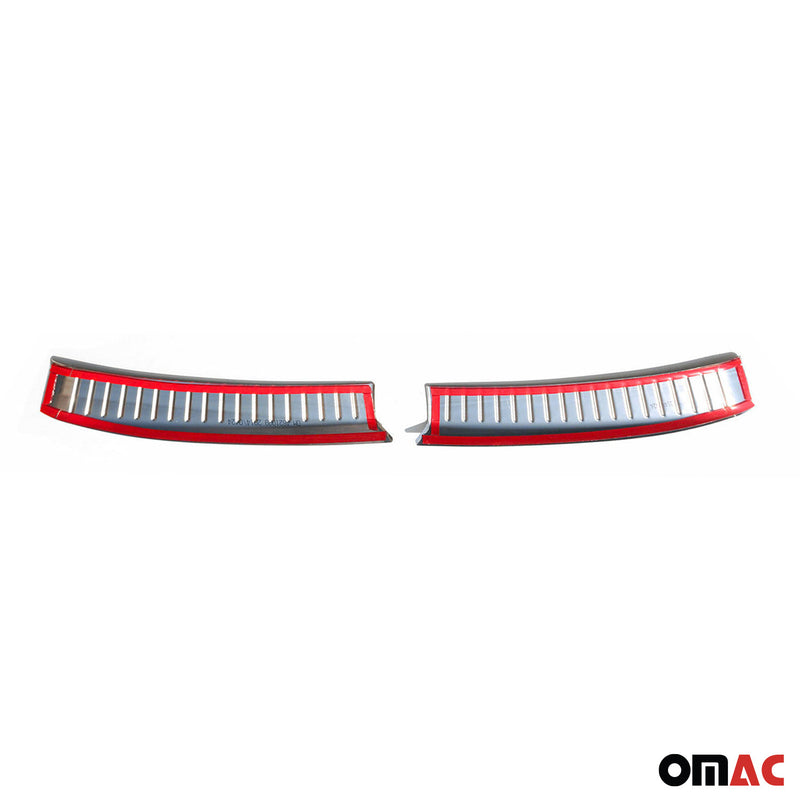 Protezione paraurti interna per soglia di carico per Mazda CX-5 2013-2017 in acciaio inox, 2 pezzi