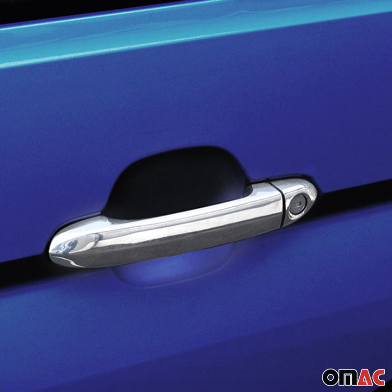 Copri maniglia porta, copri maniglia porta per MAN TGE 2017-2021 5 porte in acciaio inox argento 