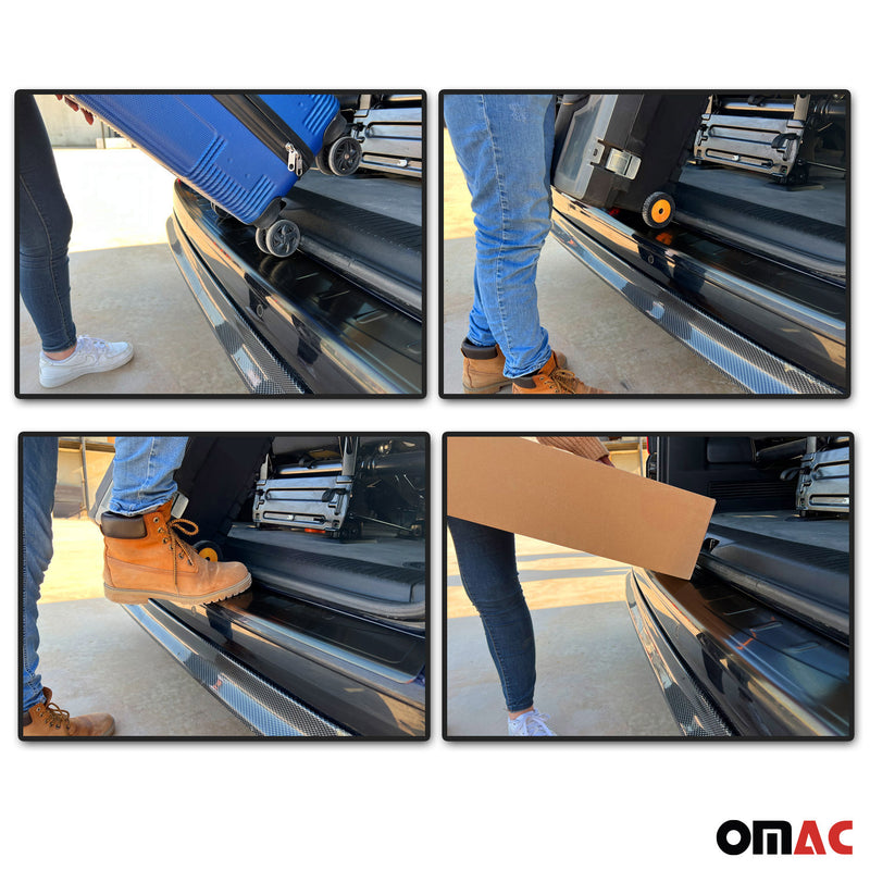 Paraurti di protezione soglia di carico per Citroen Jumpy 2016-2025 L3 RS Brushed Dark