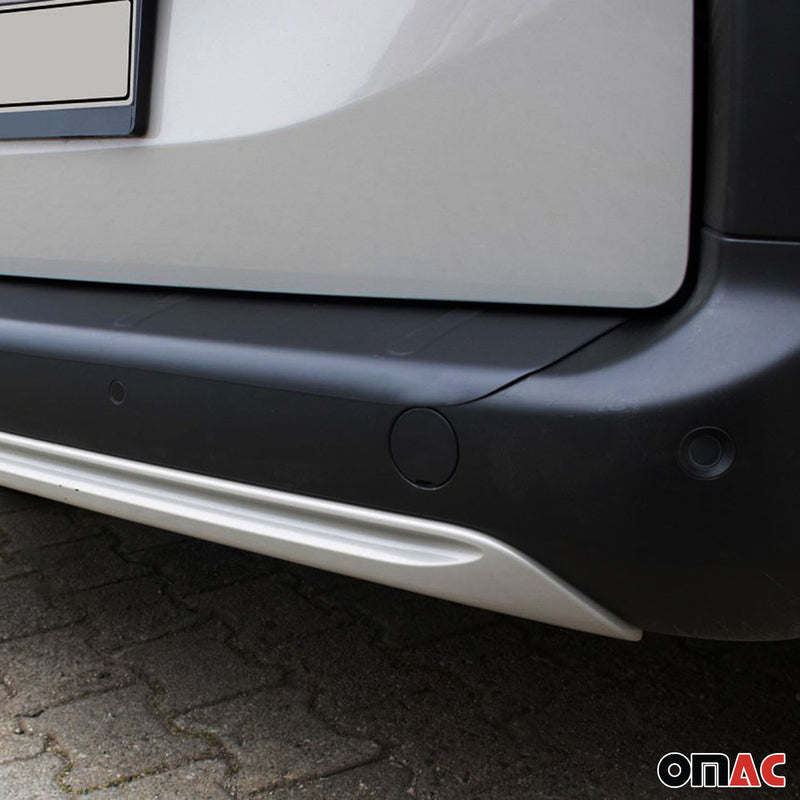 Protezione soglia di carico per Citroen Berlingo II 2008-2018 Nero Opaco ABS