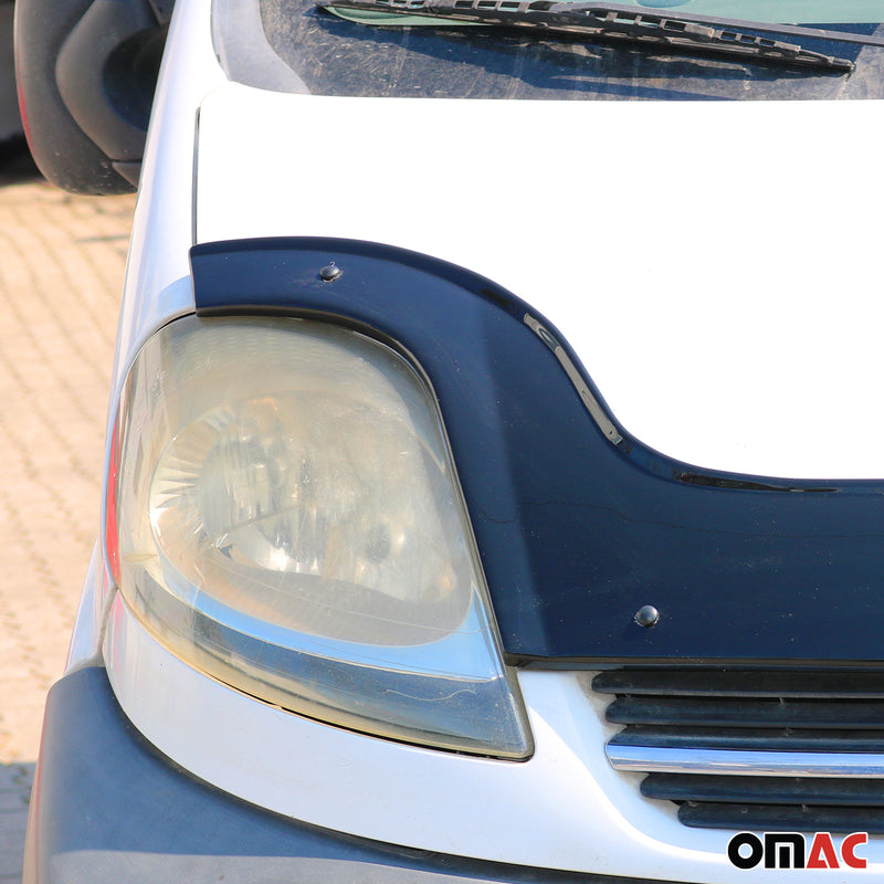 Zanzariera deflettore cofano per Renault Trafic 2001-2014 scura