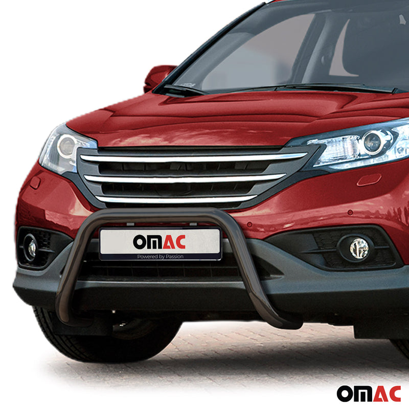 Protezione anteriore per Honda CR-V 2012-2016 con ABE acciaio nero 