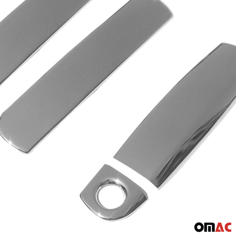 Türgriff Blende Türgriff Abdeckung für Audi A6 1997-2004 Edelstahl Silber 5tlg