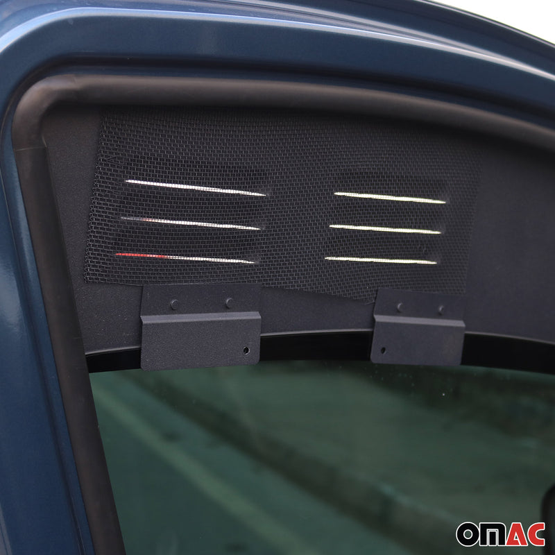Griglia di ventilazione per Ford Tourneo Courier 2014-2024 Alu Nero 2x 