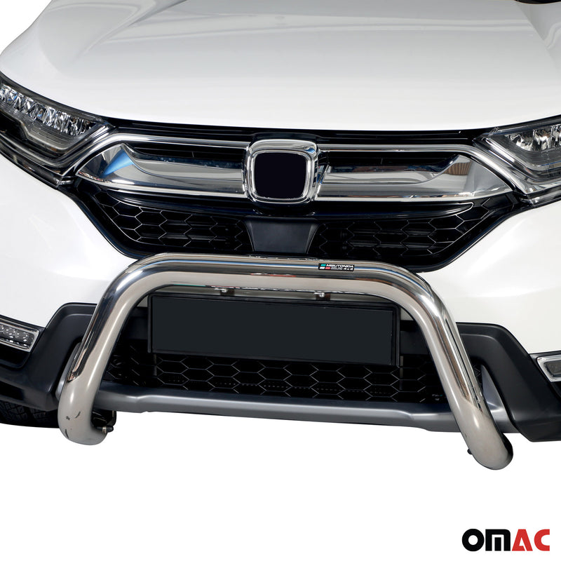 Protezione anteriore per Honda CR-V VH 2019-2025 ø76mm acciaio argento