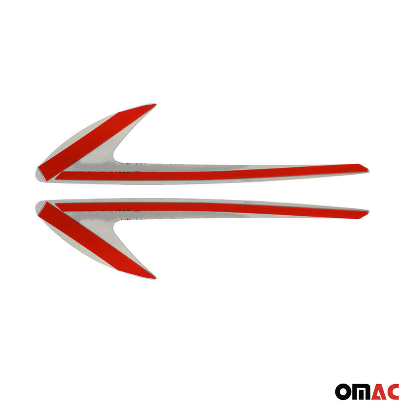 Striscia di protezione per portiera laterale per BMW Serie 3 E90 F30 2005-2019 acciaio inox cromato 2x 