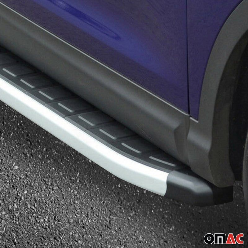 Jeep Grand Cherokee 2011-2021, pedane laterali, pedane laterali in alluminio nero