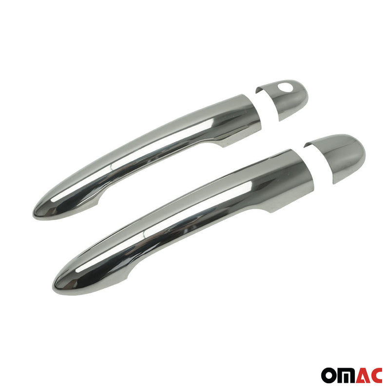 Copri maniglia porta, copri maniglia porta per Renault Clio 2005-2013 2 porte in acciaio inox 4x 