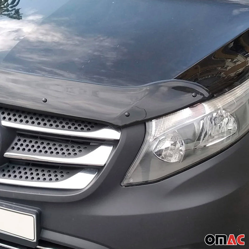 Zanzariera deflettore cofano per Mercedes Vito W447 2014-2025 scura