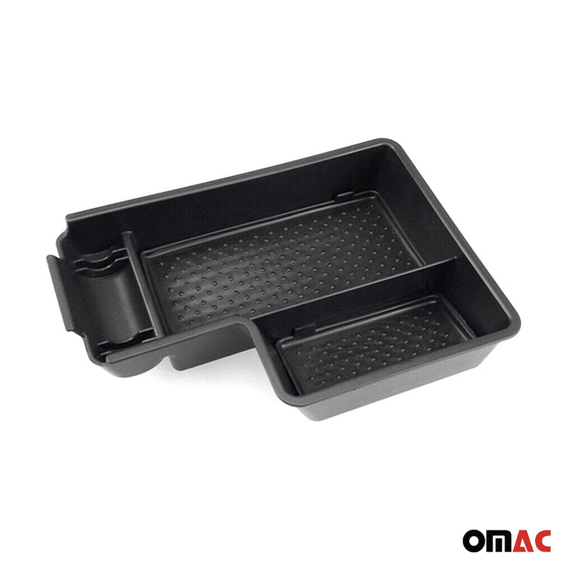 Box portaoggetti centrale per bracciolo per VW Golf 2008-2012 ABS Nero 