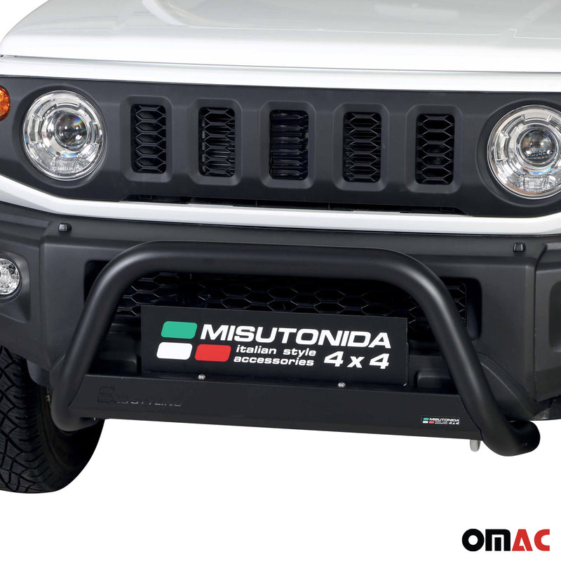 Protezione anteriore per Suzuki Jimny 2018-2025 ø63mm acciaio nero 