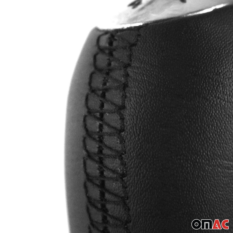 Schaltknauf Schaltknopf für Renault Clio 2012-2025 5 gänge Kunstleder Schwarz