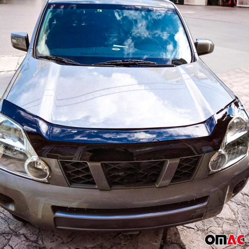Zanzariera deflettore cofano per Nissan X-Trail 2007-2014 scura