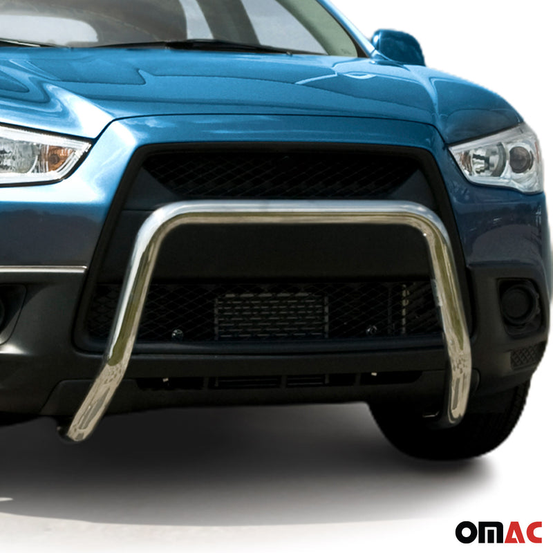 Protezione anteriore per Mitsubishi ASX 2010-2013 con ABE Silver 