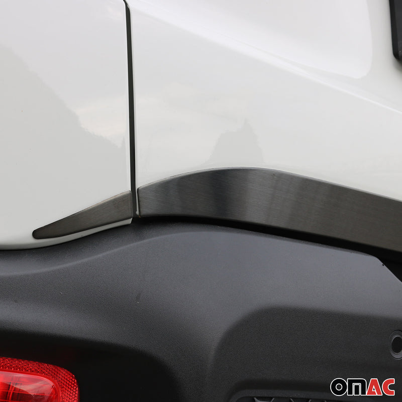 Listello decorativo per bagagliaio per Jeep Renegade 2014-2024, spazzolato scuro, 3 pezzi
