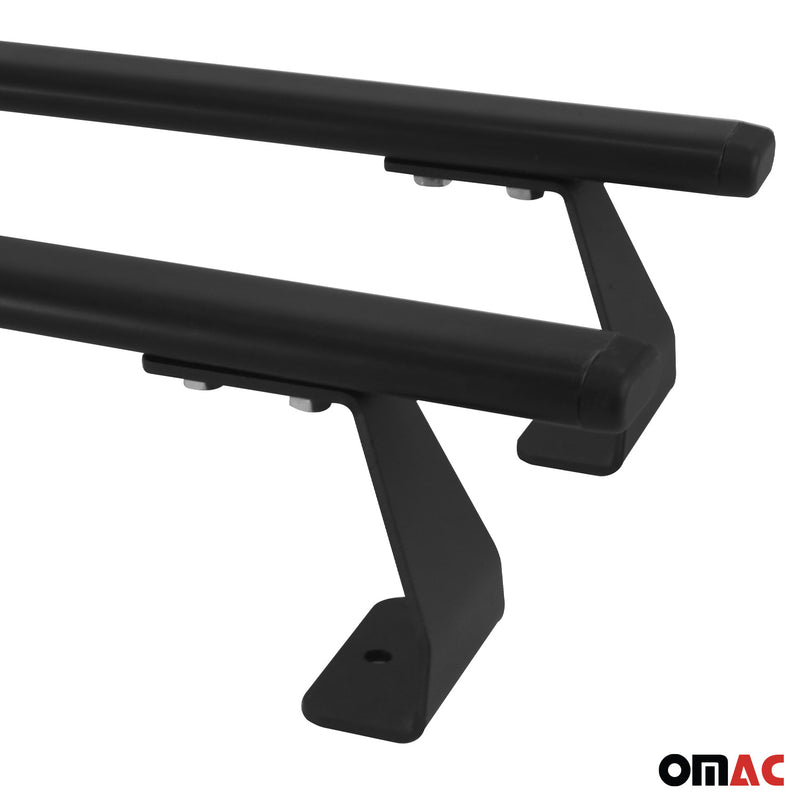 Barre portatutto per VW T7 Multivan 2021-2024 barre trasversali in acciaio nero 2 pezzi