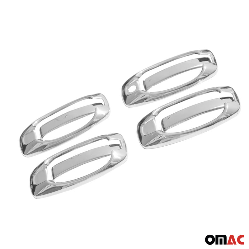 Copri maniglia porta, copri maniglia porta per Citroen Nemo 2008-2021 4 porte in acciaio inox 8x 