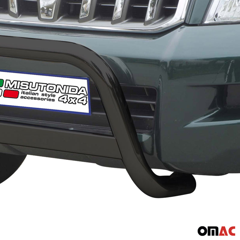 Protezione anteriore per Toyota Land Cruiser KDJ120 2003-2008 ø63 Nero 