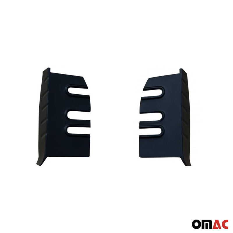 Protezione angolare per vassoio portaoggetti per Dacia Duster 2010-2018 ABS Nero 3 pezzi