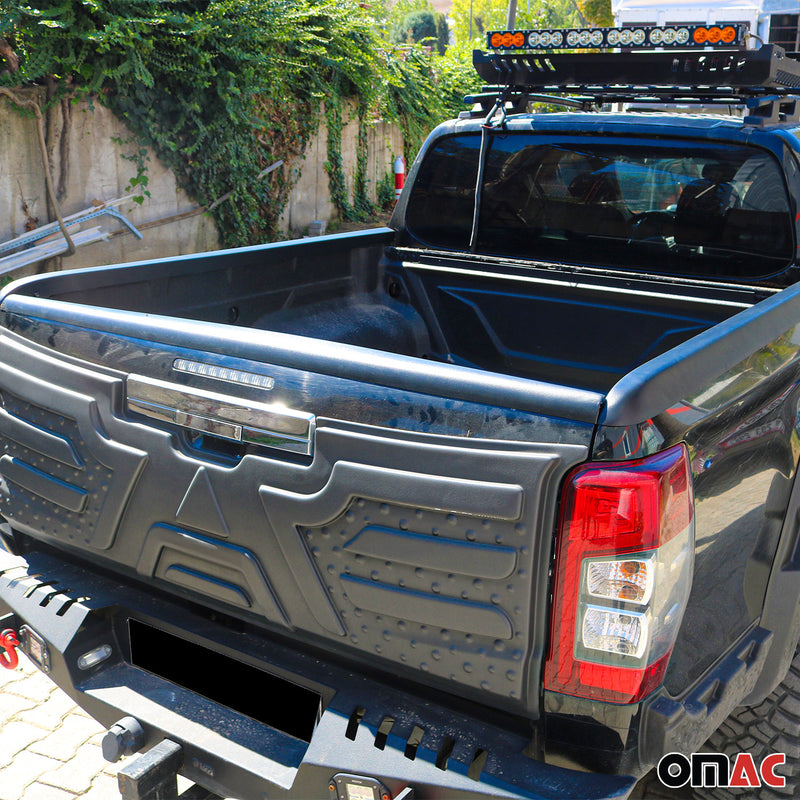 Heckklappenschutz Schutzleiste für Mitsubishi L200 2019-2025 ABS Schwarz