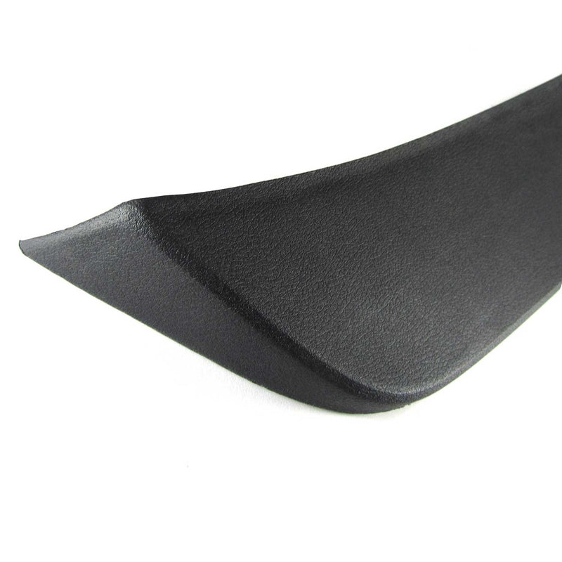 Spoiler anteriore JOM per VW Golf mk1 1974-1983 nero opaco, 2 pezzi