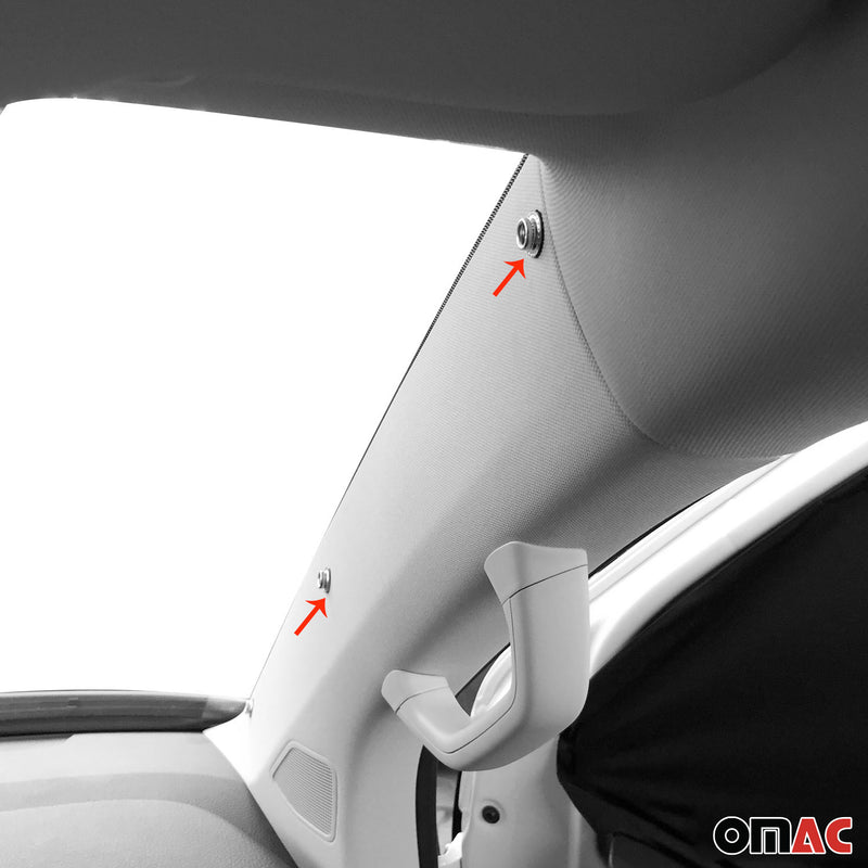 Tende magnetiche per auto per Peugeot 2008 2020-2025, nere
