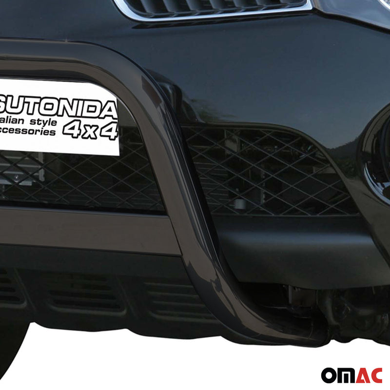 Protezione anteriore per Mitsubishi L200 2006-2009 ø63mm acciaio nero