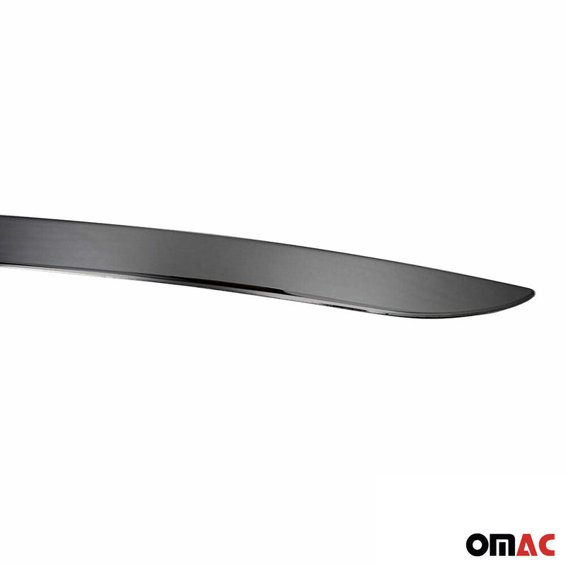 Modanatura posteriore del bagagliaio per VW Tiguan / Allspace 2016-2025 in acciaio inox scuro