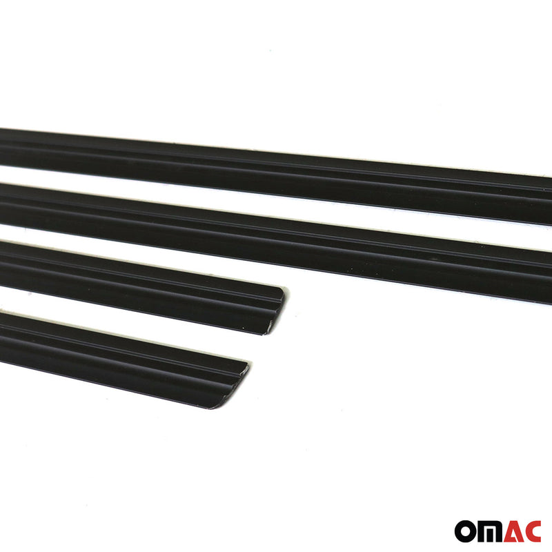 Protezione per portiera laterale per Kia Venga Ceed Sportage Sorento Rio Alu Nero 8x