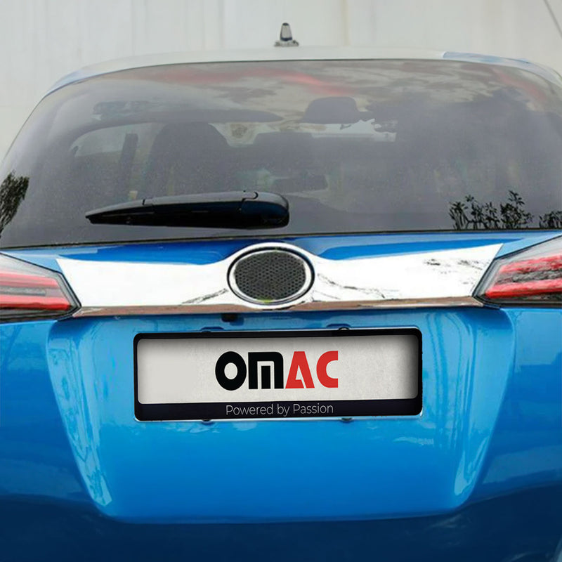 Modanatura del bagagliaio, finitura del portellone posteriore per Toyota RAV4 2018-2025, ABS cromato argento 
