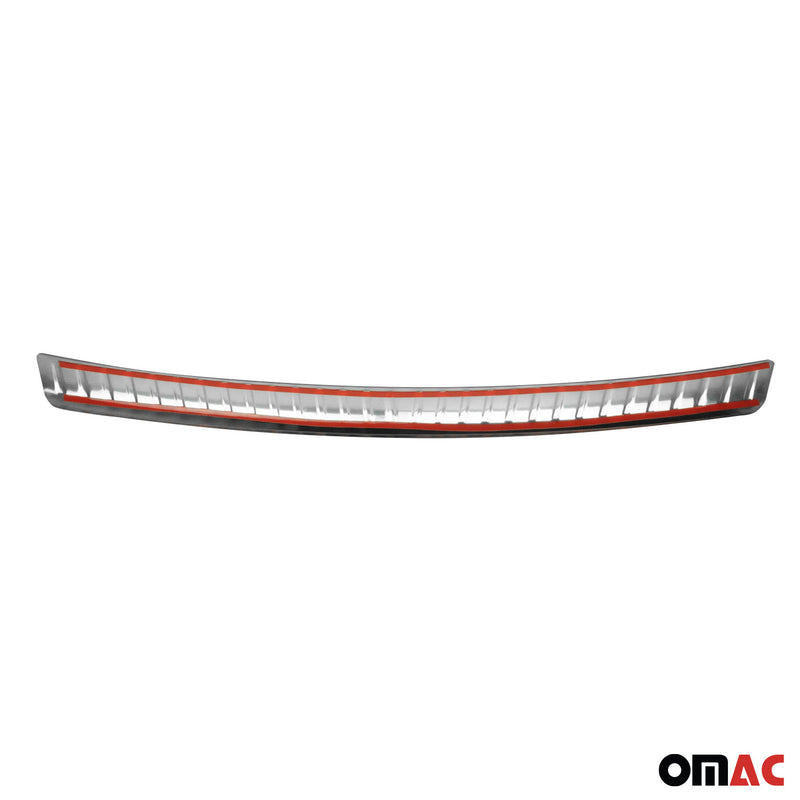 Protezione paraurti per soglia di carico per VW Touran 2003-2010 in acciaio inox argento 1 pezzo
