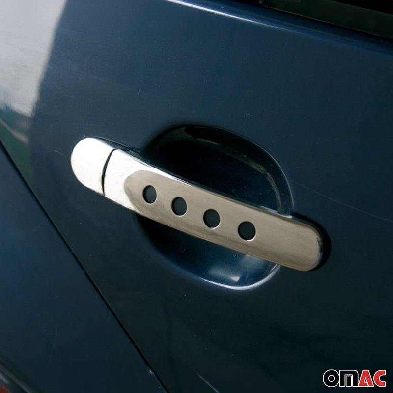 Türgriff Blende Türgriffkappen für Seat Mii 2011-2025 2-Tür Edelstahl Silber 2x