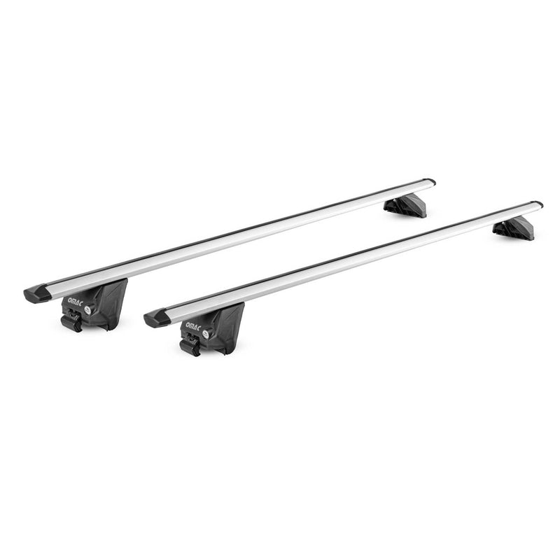 Portapacchi da tetto per BMW Serie 5 Touring F11 G31 2010-2025 Alu Silver 2x ABE