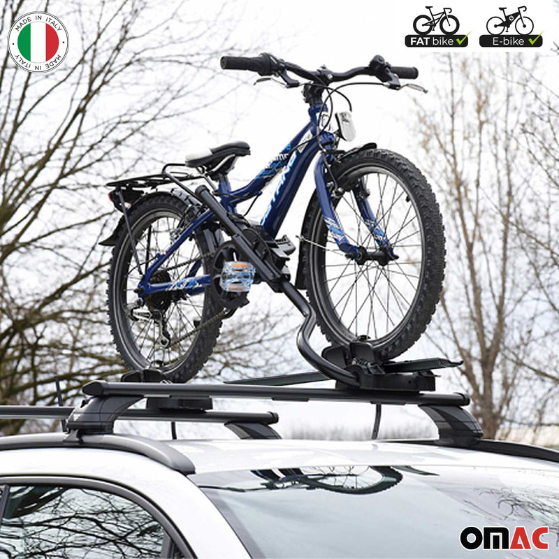 2x Farad Fahrradträger bis 25 kg ABE P-Style Dachfahrradträger EBike FatBike Schwarz