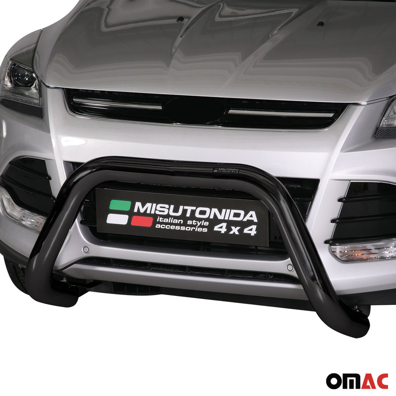 Protezione anteriore per Ford Kuga 2013-2016 ø76mm acciaio nero 