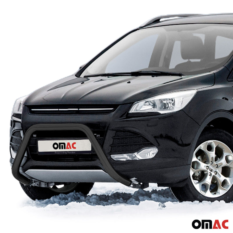 Protezione anteriore per Ford Kuga 2012-2017 con ABE acciaio nero 