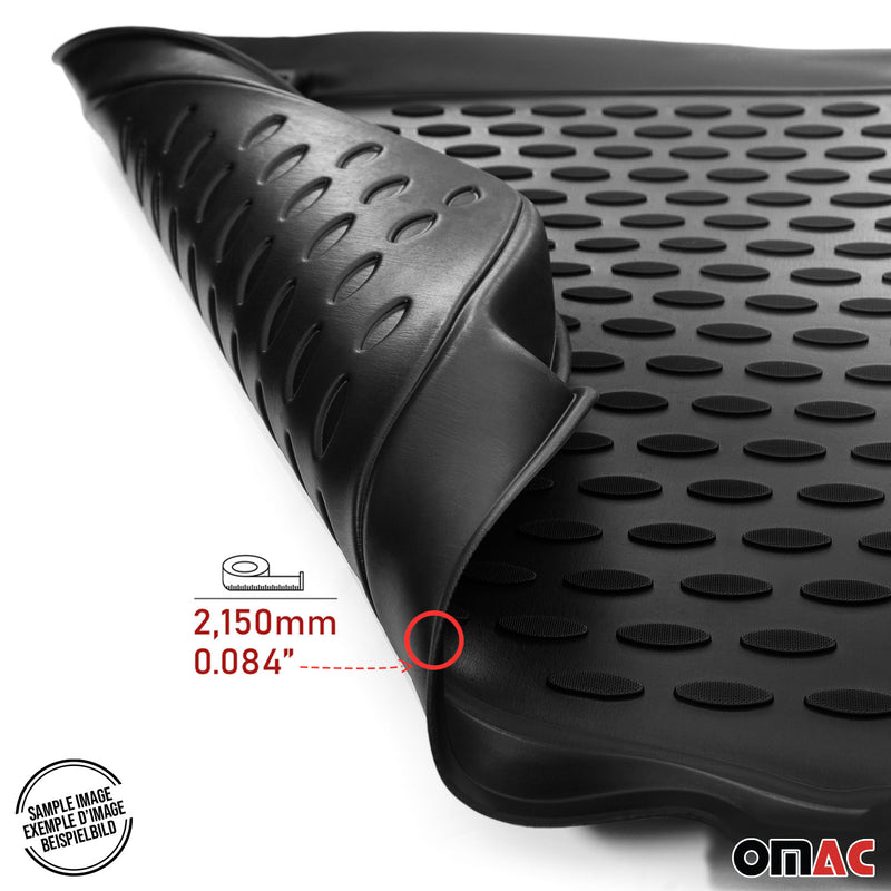Tappetini Fiat Ducato 2006-2025 TPE Nero 2 pezzi