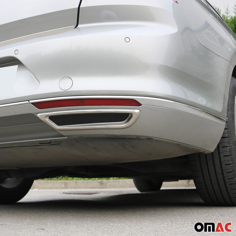 Fascia paraurti posteriore per VW Passat Limo Variant 2015-2021 in acciaio inox 