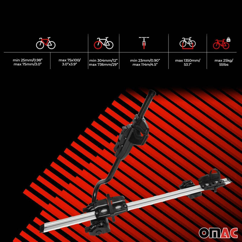 2x Farad Fahrradträger bis 25 kg ABE P-Style Dachfahrradträger EBike FatBike